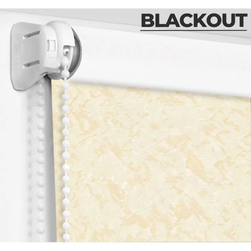 Рулонные шторы Светло-бежевый BO (100% затемнение)