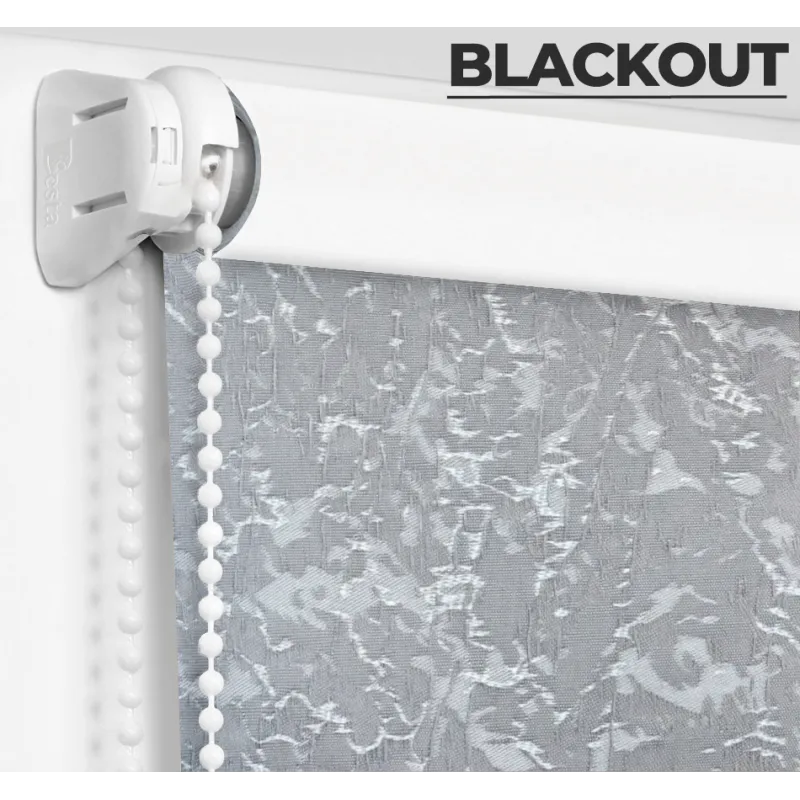 Рулонные шторы Серый BO (100% затемнение)